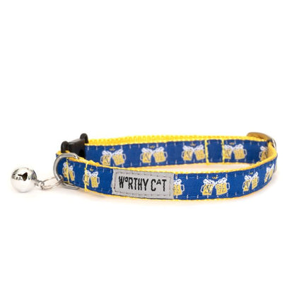 The Worthy Cat Cheers Cat Collar
