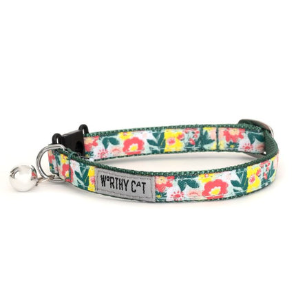 The Worthy Cat Spring Bouquet Cat Collar