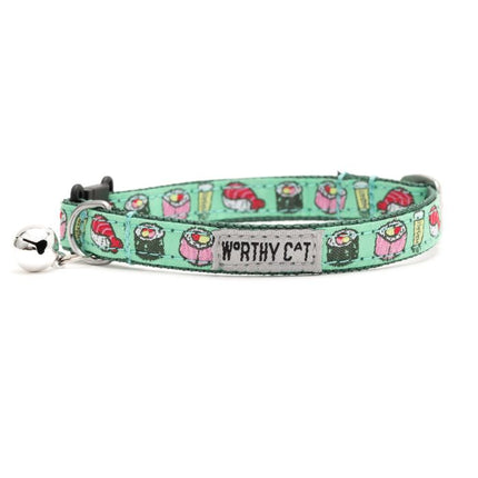 The Worthy Cat Sushi Cat Collar