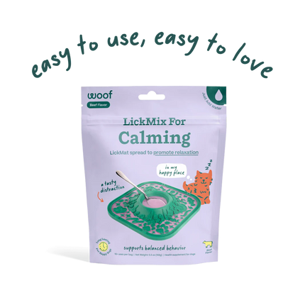 Woof Pupsicle DIY Lickmix for Lickipad Calming mix 5.5oz