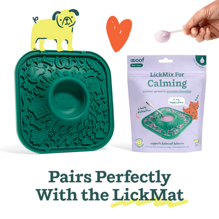 Woof Pupsicle DIY Lickmix for Lickipad Calming mix 5.5oz