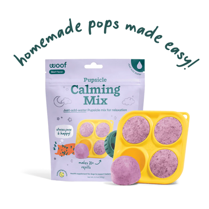 Woof Pupsicle DIY Refill Pops Calming mix