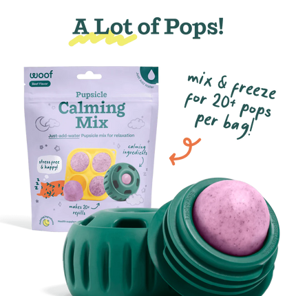 Woof Pupsicle DIY Refill Pops Calming mix
