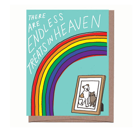 La Familia Green - Treats in Heaven Sympathy Card
