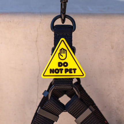 Jiby Dog Crew - Do Not Pet Dog Badge