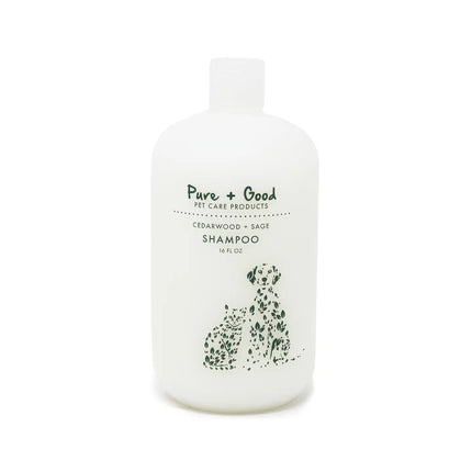 Pure + Good: Cedarwood + Sage Shampoo 16oz