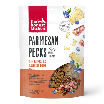 The Honest Kitchen Parmesan Pecks - Beef & Blueberry