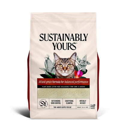 Sustainably Yours Cat Litter Mixed Grain 26lb
