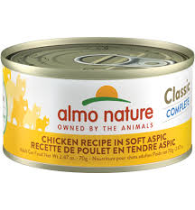 Almo Nature Cat Classic Chicken Recipe in Soft Aspic 2.47oz
