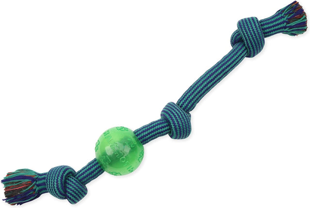 Mammoth Pet Products - Braided 3 Knot Tug with Ball Large