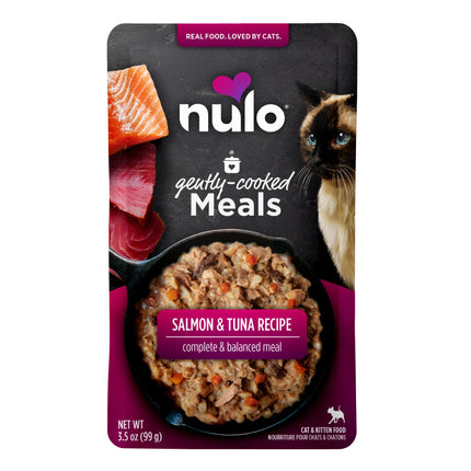 Nulo Gently Cooked Salmon & Tuna Pouch For Cats 3.5oz