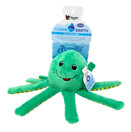 Spunky Pup Clean Earth Octopus