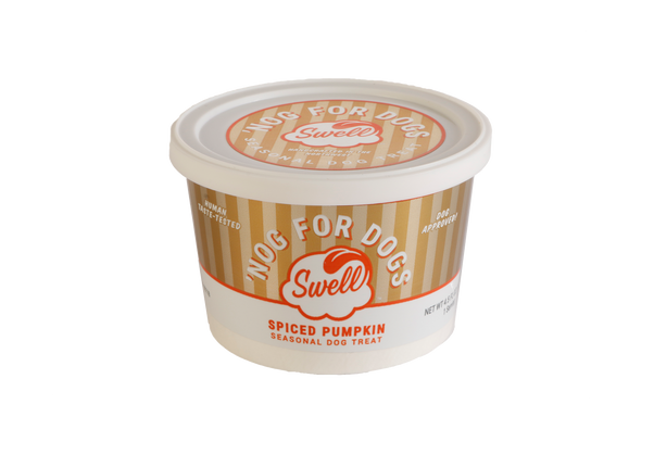 Swell Gelato - Spiced Pumpkin' Nog for Dogs