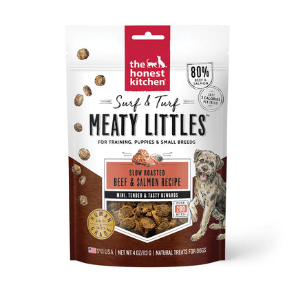 The Honest Kitchen Meaty Littles Beef Salmon 4oz