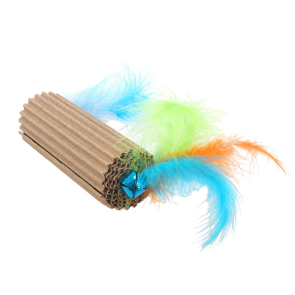 Ware Corrugated Bell Bar Cat Toy