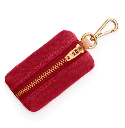 The Foggy Dog Waste Bag Holder - wine waxed