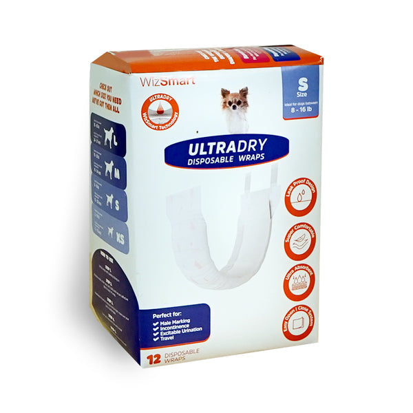WizSmart - Ultradry Disposable Male Wraps