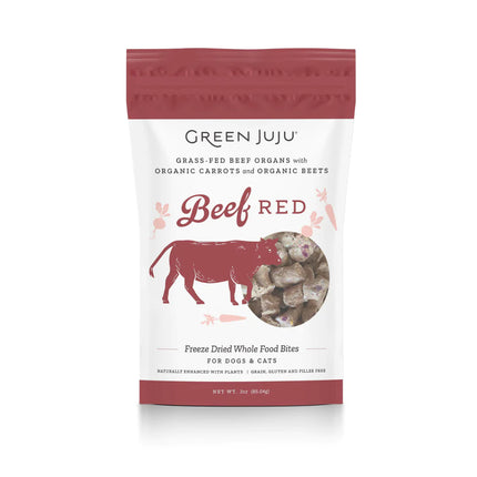 Green Juju Whole Food Bites - Beef Red 3oz