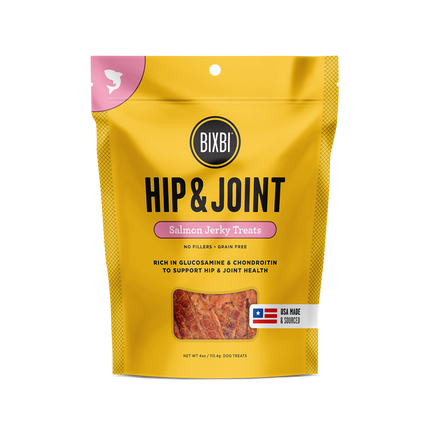 Bixbi Hip & Joint Treats - Salmon Jerky 10oz
