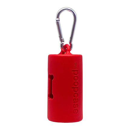 Metro Paws Poop Case Bag Holder - Red