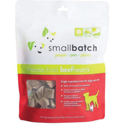 Smallbatch Beef Hearts Treat 3.5oz