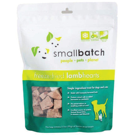 Smallbatch Lamb Hearts Treat 3.5oz