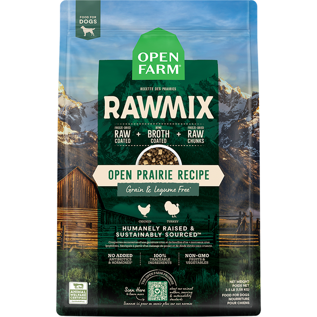 Open Farm Dog RawMix Open Prairie