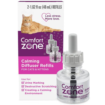 Sentry Comfort Zone Calming Diffuser Refill 2 pack for cats