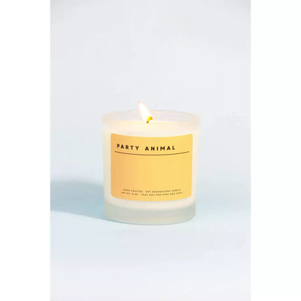 Pure + Good: "Party Animal" Orange + Lime Soy Wax Candle