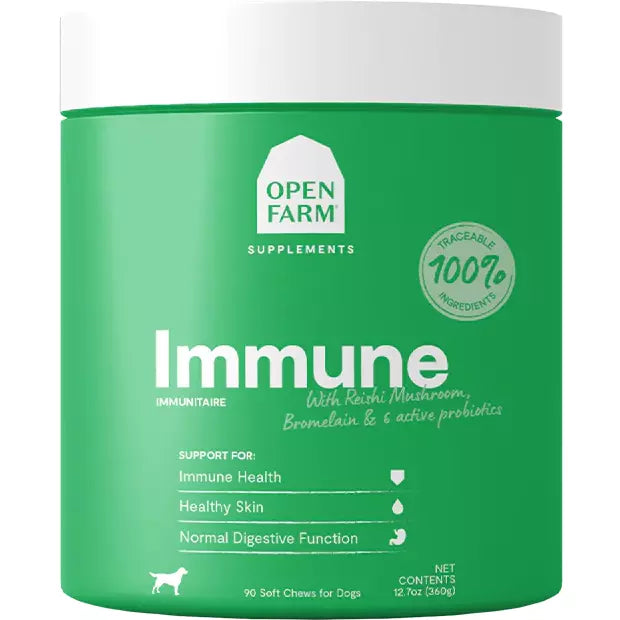 Open Farm Immune Chews 12.7oz