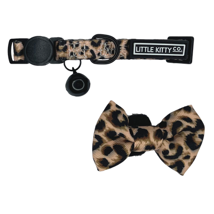 Little Kitty Co. Cat Collar & Bow Tie