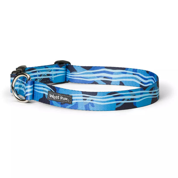 West Paw Outings Collar - Blue Groove