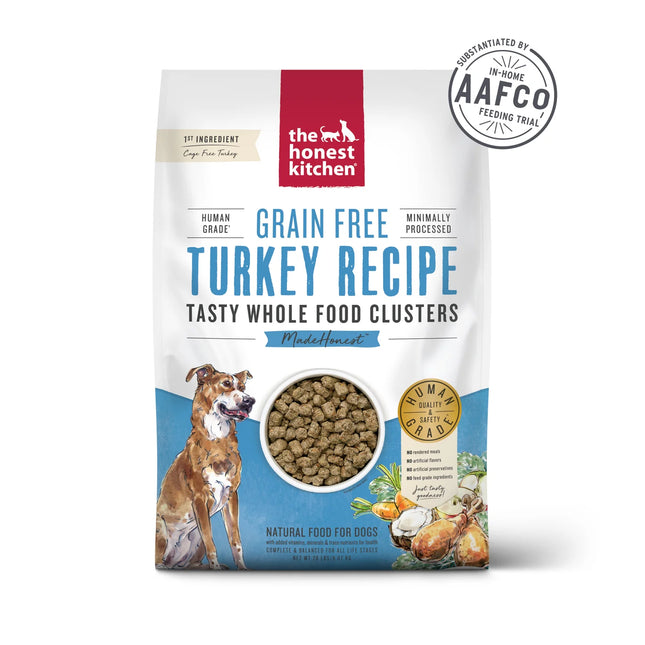The Honest Kitchen: Grain Free Clusters Dog Food - Turkey