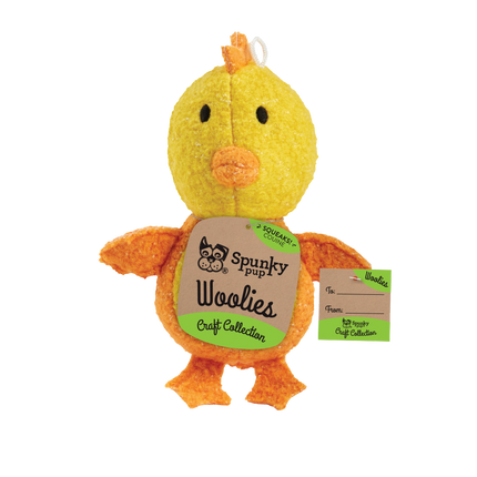 Spunky Pup Woolies Collection Mini Chicken