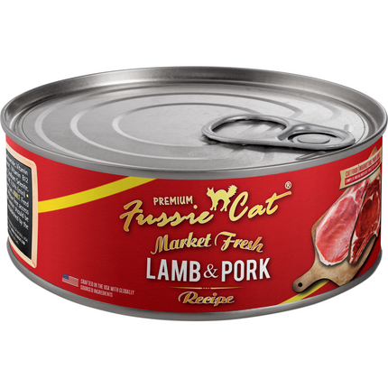 Fussie Cat Market Fresh Lamb & Pork 5.5oz