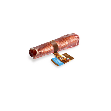 Natural Farm Jerky Wrapped Beef Trachea dog chew 6in