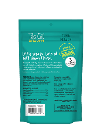 Tiki Cat Soft & Chewy Tuna Treats 2oz