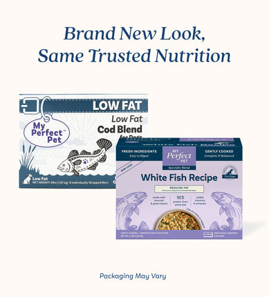 My Perfect Pet Reduced Fat Whitefish Blend 4lb