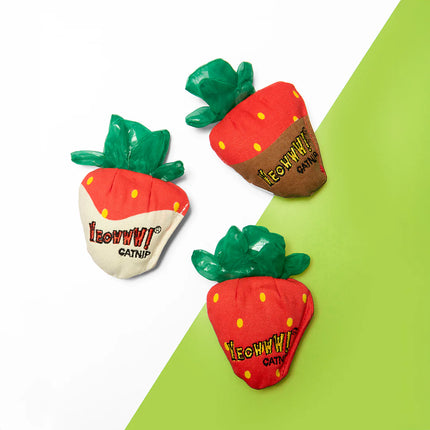Yeowww! Chocolate Covered Strawberry Catnip Toy