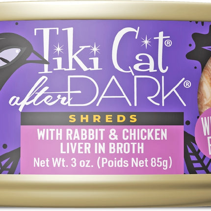 Tiki Cat After Dark - Rabbit & Chicken Liver Shreds