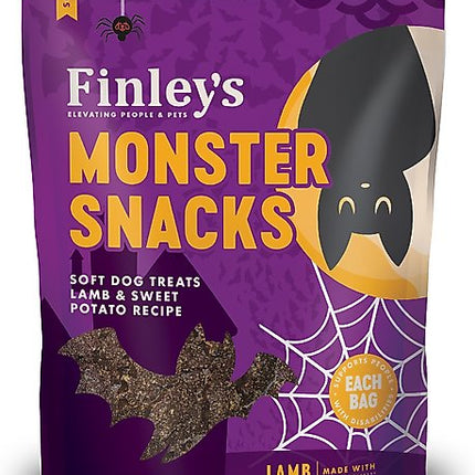 Finley's Monster Snacks Bats Lamb Soft Dog Treats