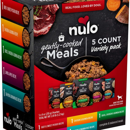 Nulo Gently Cooked for Dogs - Variety Pack 5 Count