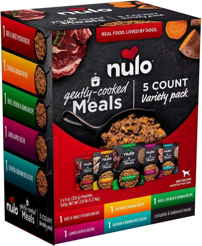 Nulo Gently Cooked for Dogs - Variety Pack 5 Count