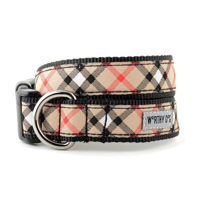 The Worthy Dog Bias Plaid Collar