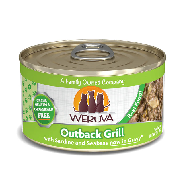 Weruva Cat Outback Grill Sardine and Seabass 3oz