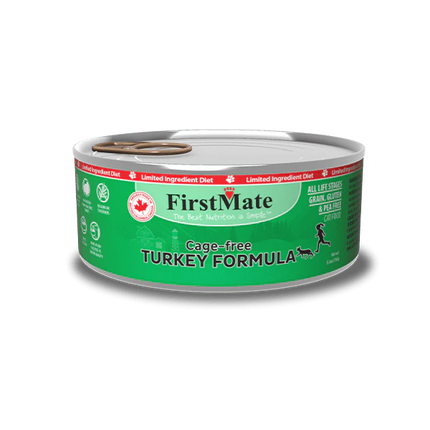FirstMate - Limited Ingredient Cage-Free Turkey Formula Wet Cat Food 3.2oz
