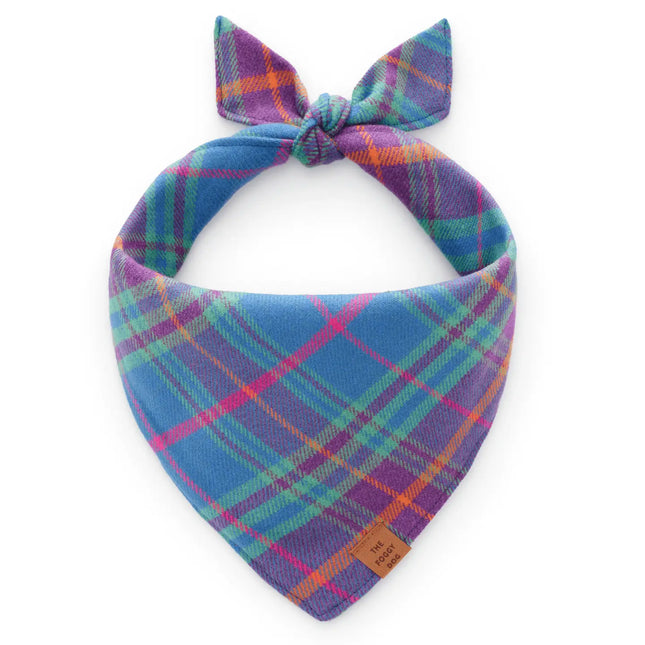 The Foggy Dog - Piper Plaid Flannel Dog Bandana