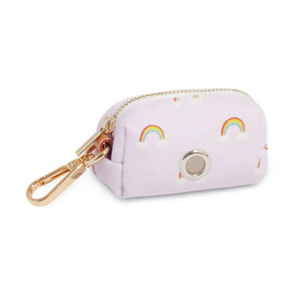 Sunny Tails Waste Bag Holder - Lavender Rainbow