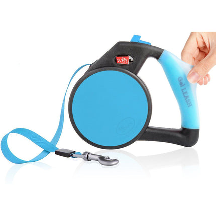 Wigzi Retractable Leash - Blue