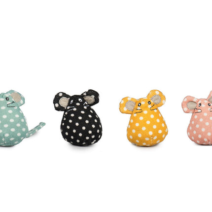 Huggle Kats Polka Dot Catnip Mice